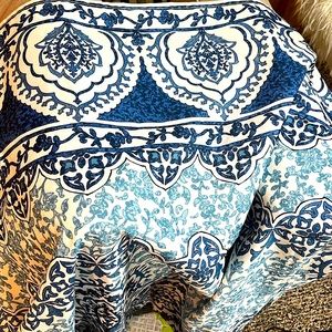 Brand new out of the packaging Beautiful Blues and White shower Curtain